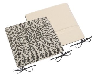 Sedák Paula hladký - obdélníky - 38x38 cm