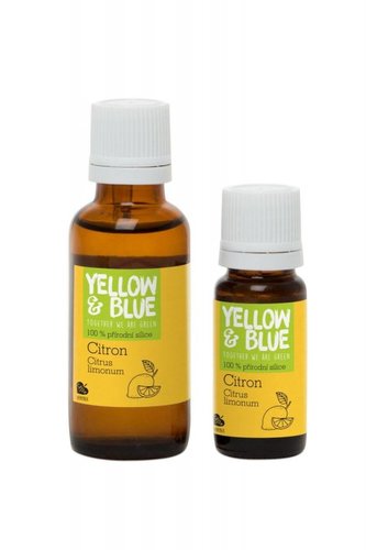Yellow&Blue Citronová silice (30 ml) - přírodní éterický olej