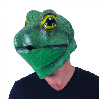 Maska pro dospělé žába