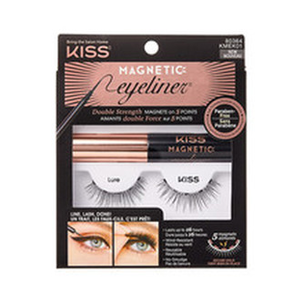 KISS Magnetické umělé řasy s očními linkami (Magnetic Eyeliner & Lash Kit) Varianta 02 Tempt woman