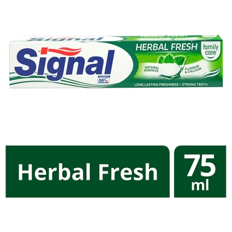 Signal Zubní pasta Herbal Fresh Family Care 75 ml unisex