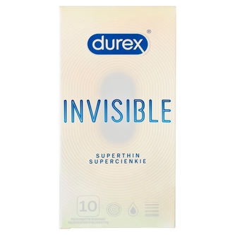 Durex Kondomy Invisible Extra Sensitive Varianta 10 ks unisex