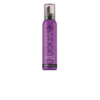 Schwarzkopf Professional Semi permanentní barevná pěna Igora Expert Mousse (Semi-Permanent Mousse Color) 100 ml Odstín 3-0 woman