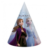 Papírová čepička Frozen 2 - 6 ks