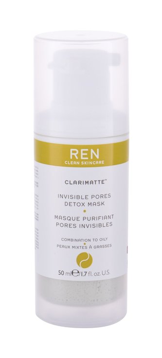 REN Clean Skincare Clarimatte Pleťová maska Invisible Pores Detox 50 ml pro ženy