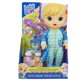 Baby Alive blonďata panenka All Better Baby