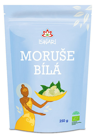 Iswari BIO Moruše bílá sušená 250 g