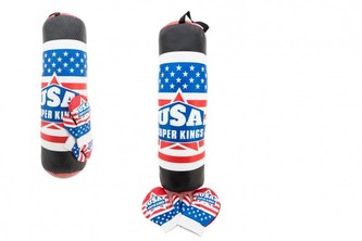 Boxovací pytel 65x18cm + rukavice v síťce