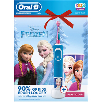 Zubní kartáček ORAL B ORAL-B VITALITY D100 FROZEN+HR Zubní kartáček ORAL B ORAL-B VITALITY D100 FROZEN+HR