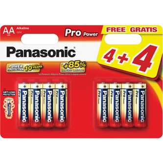 Baterie PANASONIC LR6 8BP AA Pro Power