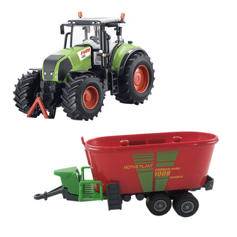 Traktor s přívěsem 1:50