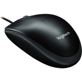 Myš "M100", černá, drátová, optická, LOGITECH