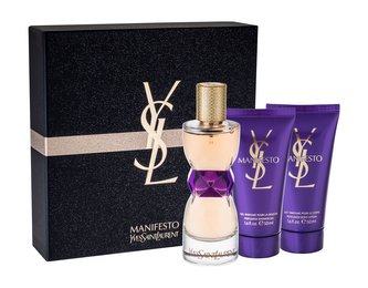 Yves Saint Laurent - Manifesto - parfémová voda 50 ml + sprchový gel 50 ml + tělové mléko 50 ml - 50 ml