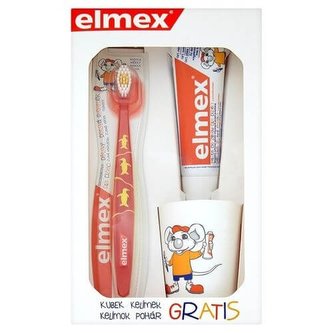 Elmex - Kids Set - Sada pro dokonale čisté zuby pro děti - 1 ks ml