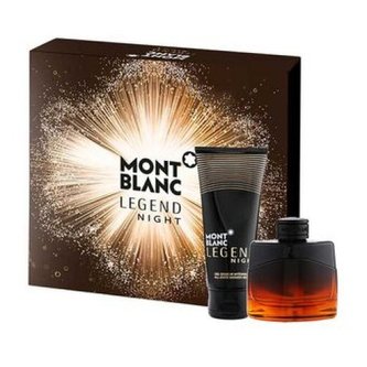 Mont Blanc - Legend Night - parfémová voda 50 ml + sprchový gel 100 ml - 50 ml