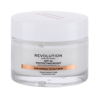 Revolution Skincare Moisture Cream Denní pleťový krém Normal to Oily Skin 50 ml SPF30 pro ženy Revolution Skincare Moisture Cream Denní pleťový krém Normal to Oily Skin 50 ml SPF30 pro ženy