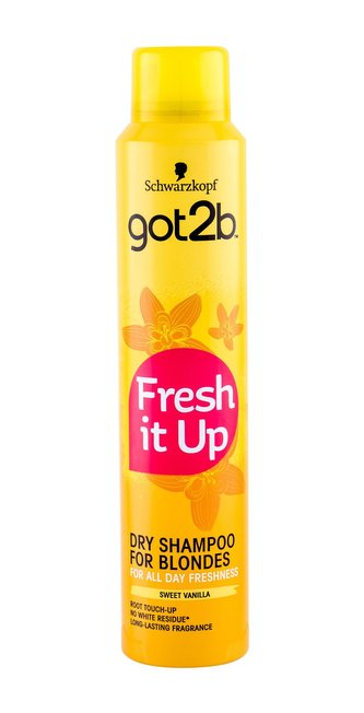 Schwarzkopf Got2b Suchý šampon Fresh It Up For Blondes 200 ml pro ženy