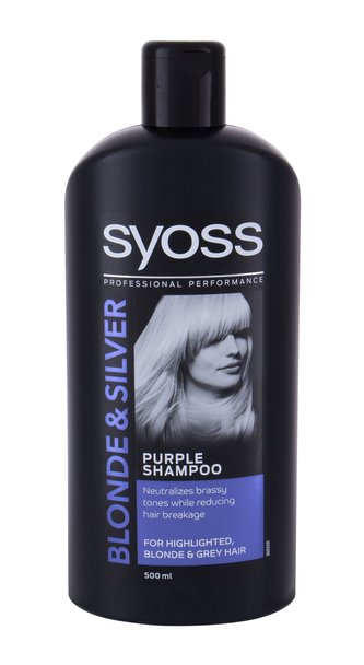 Syoss Professional Performance Blonde & Silver Šampon 500 ml pro ženy