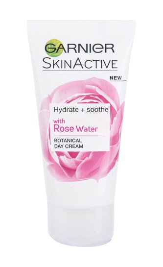 Garnier SkinActive Denní pleťový krém Hydrate + Soothe 50 ml Rose Water pro ženy