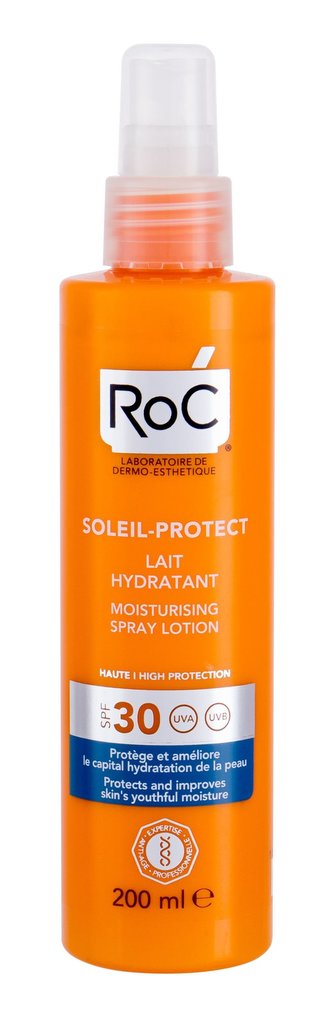 RoC Soleil-Protect Opalovací přípravek na tělo Moisturising 200 ml SPF30 pro ženy
