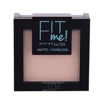 Maybelline Fit Me! Pudr Matte + Poreless 9 g 104 Soft Ivory pro ženy Maybelline Fit Me! Pudr Matte + Poreless 9 g 104 Soft Ivory pro ženy