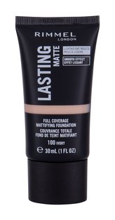 Rimmel London Lasting Matte Makeup Full Coverage 30 ml 100 Ivory pro ženy