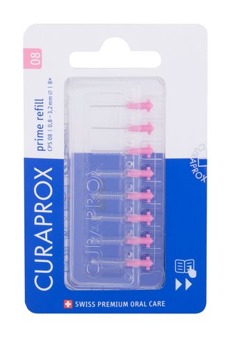Curaprox Prime Refill CPS Mezizubní kartáček 8 ks 0,8 - 3,2 mm unisex