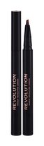 Makeup Revolution London Bushy Brow Pen Tužka na obočí 0,5 ml Medium Brown pro ženy