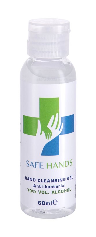 Safe Hands Anti-bacterial Antibakteriální přípravek Hand Cleansing Gel 60 ml unisex