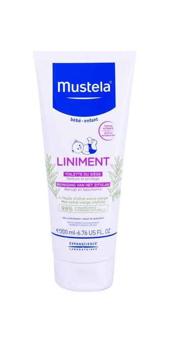 Mustela Bébé Tělové mléko Liniment 200 ml pro děti