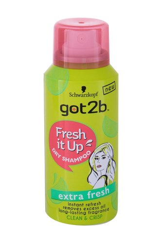 Schwarzkopf Got2b Suchý šampon Fresh It Up Extra Fresh 100 ml pro ženy