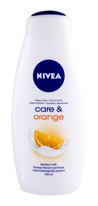 Nivea Care Sprchový gel & Orange 750 ml pro ženy