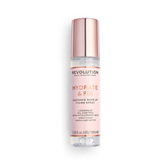 Revolution Revolution, Hydrate & Fix, fixační sprej na makeup woman
