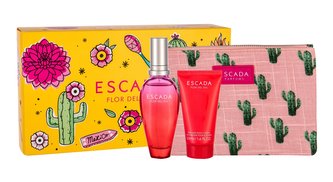 ESCADA Flor del Sol toaletní voda 50 ml + tělové mléko 50 ml + kosmetická taška