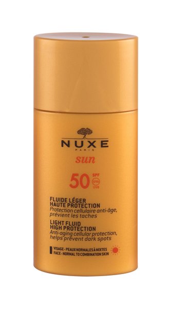 NUXE Sun Opalovací přípravek na obličej Light Fluid 50 ml SPF50 pro ženy