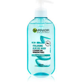 Garnier Hyaluronic Aloe Gel Wash Cleansing and Minimizing Pore - Čisticí gel pro všechny typy pleti 200 ml pro ženy