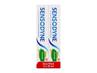 Sensodyne Zubní pasta na citlivé zuby Fluoride Duopack 2 x 75 ml unisex