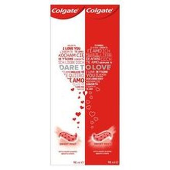 Colgate Limitovaná edice zubních past Dare to Love 2 x 98 ml unisex