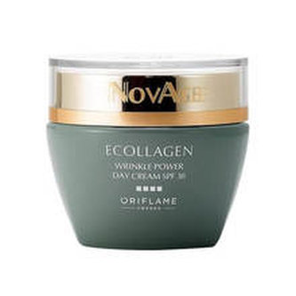 Oriflame Denní vyhlazující krém proti vráskám NovAge Ecollagen Wrinkle Power SPF 30 (Wrinkle Smoothing Day Cream SPF 30) 50 ml woman