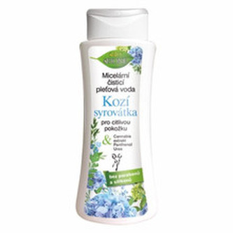 Bione Cosmetics Micelární čisticí pleťová voda Kozí Syrovátka pro citlivou pokožku 255 ml woman