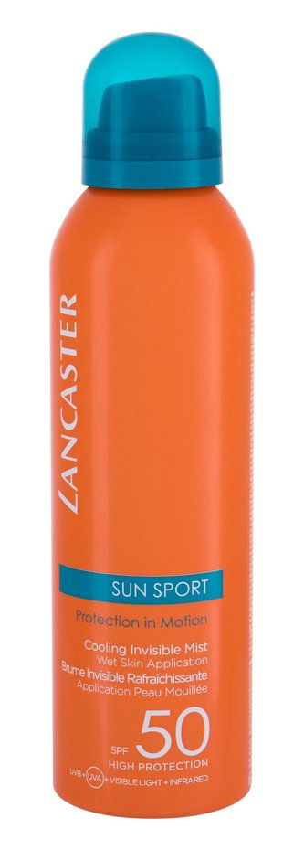 Lancaster Opalovací mlha na tělo s chladivým účinkem SPF 50 Sun Sport (Cooling Invisible Mist) 200 ml unisex