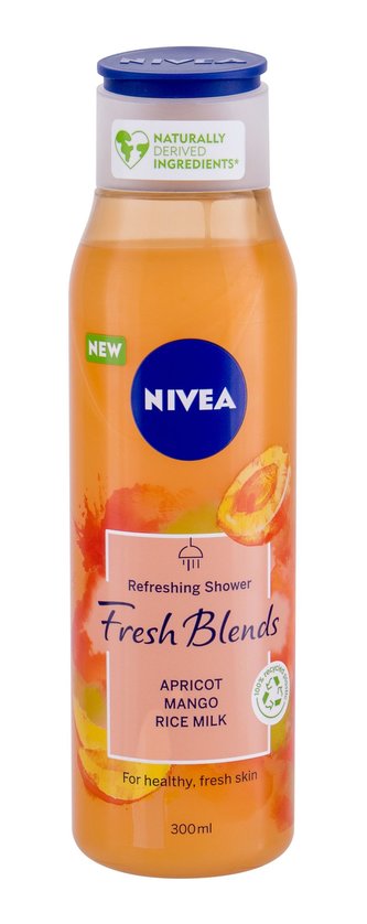 Nivea Osvěžující sprchový gel Fresh Blends Apricot, Mango, Rice Milk (Refreshing Shower) 300 ml woman