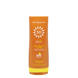 Dermacol Voděodolné zvláčňující mléko na opalování SPF 50 (Water Resistant Sun Milk) 200 ml unisex