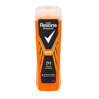 Rexona Sprchový gel a šampon 2v1 pro muže Workout (Bodywash and Shampoo) 400 ml man
