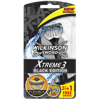 Wilkinson Sword Jednorázový holicí strojek pro muže Wilkinson Xtreme3 Black 4 ks man