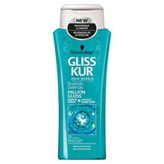 Gliss Kur Regenerační šampon pro matné vlasy bez lesku Million Gloss (Shampoo) 250 ml woman
