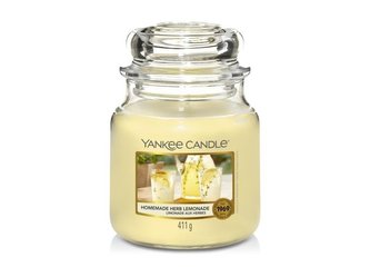 Yankee Candle Aromatická svíčka Classic střední Homemade Herb Lemonade 411 g unisex