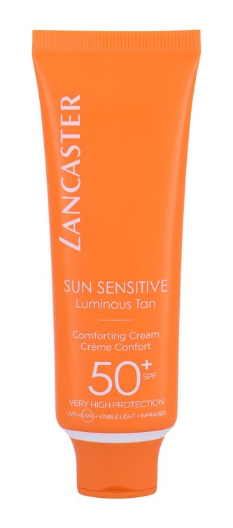 Lancaster Opalovací krém na obličej pro citlivou pleť SPF 50+ Sun Sensitive (Delicate Comforting Cream) 50 ml woman