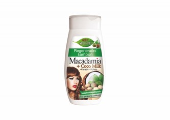 Bione Cosmetics Regenerační šampon Macadamia + Coco Milk 260 ml woman