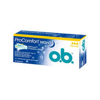o.b. Tampóny ProComfort Night Normal Objem 48 ks woman
